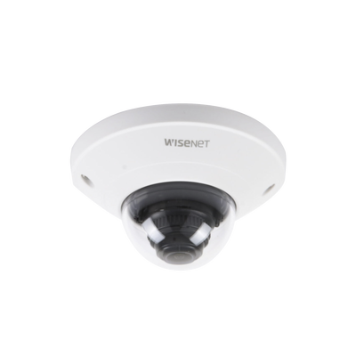 [QND-8011] Cámara IP Tipo Domo interior 5 Megapíxel / Lente 2.8 mm / WDR 120db / H.265 & WiseStream / Conteo de personas