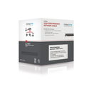 Bobina de cable de 305 m, Cat5e , FTP, blindado, para intemperie, color negro, UL, para aplicaciones en video vigilancia, redes de datos (Carrete Easy Pull)