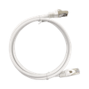 Patch Cord Cat6A 10G Blindado 0.5 Metros (1.64 Pies) Blanco