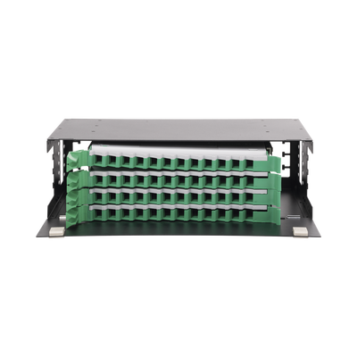 [LP-ODF-8048] Distribuidor de Fibra Óptica con Bandejas Deslizables, Vacío, 19 Pulgadas (48.26 cm), Acepta 48 Adaptadores LC Duplex o LC Simplex o 48 SC Simplex, 3U