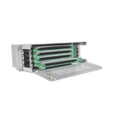 Distribuidor de Fibra Óptica para 48 Empalmes, con 48 Acopladores SC/APC y 48 Pigtails, 19, 3 UR