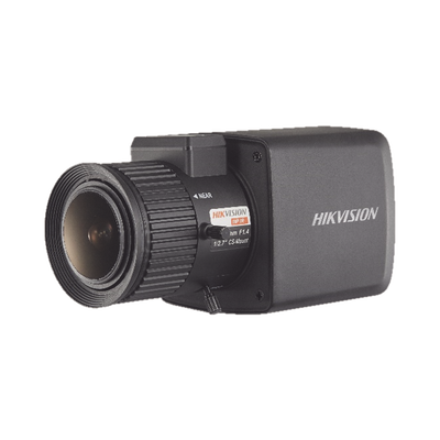 [DS-2CC12D8T-AMM] Cámara Tipo Box (Profesional) TURBOHD 2 Megapixel (1080p) / Diseño Compacto / Ultra Baja Iluminación / WDR Real 120 dB / 12 VCD / 24 VCA