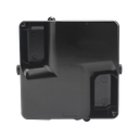 Bocina Ultradelgada de Uso Rudo, 100 Watts de Potencia, Ideal Para Vehículos de Encubierto, Soporte en U, 11 Ohms de Impedancia