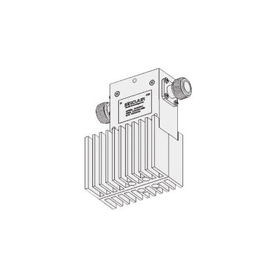[I3113W-2] Aislador de Etapa Sencilla, 380-415 MHz, Banda Ancha de 35 MHz, Carga de 60 Watt, 125 Watt, N Hembras.