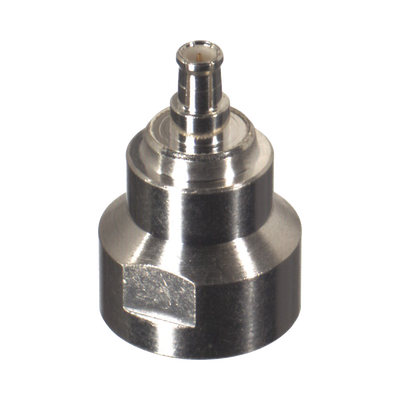 [PT-4000-115] Adaptador UNIDAPT Hembra a MCX Macho. Plata/ Oro/ Teflón.