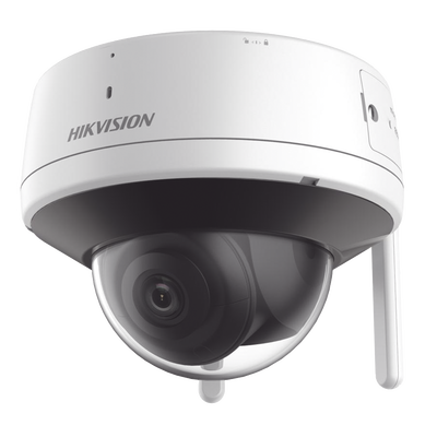 Domo IP 4 Megapixel / Lente 2.8 mm / 30 mts IR / Exterior IP66 / Wi-Fi / ACUSENSE Lite / dWDR  / H.265+ / Micrófono y Bocina Interconstruido / Micro SD / Se Conecta Directo a la App de Hik-Connect
