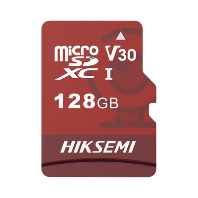 [HS-TF-E1/128G] Memoria microSD / Clase 10 de 128 GB / Especializada Para Videovigilancia (Uso 24/7) / Compatibles con cámaras HIKVISION y Otras Marcas / 95 MB/s Lectura / 50 MB/s Escritura