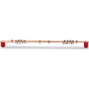 Barra Distribución Tierra Rack 19 in / Cobre 100% / 550A / Aisladores Rojos / 0.64 cm (0.25 in) / J-STD-607-A