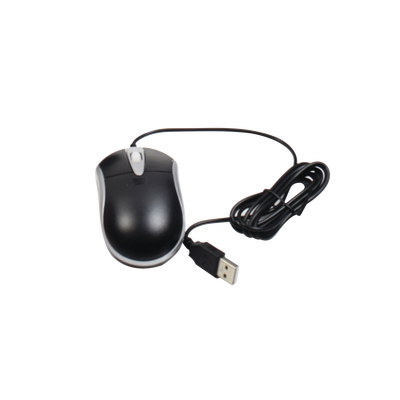 [102600256] Mouse Original USB para DVR / NVR / Compatible con Todas las Marcas del Mercado / HANWHA / HIKVISION / epcom / IDIS / HiLook