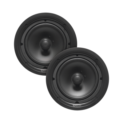 [PP8/PAR] Par de altavoces de techo de 2 vías | woofer de 8in | 120 watts | 8 Ohms