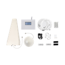 Kit Amplificador de Señal Celular DOBLE banda de frecuencia / Mejora las llamadas convencionales / Soporta los datos de las tecnologías 2G y 3G de TELCEL, AT&T y MOVISTAR / Cubre hasta 600 m².