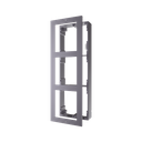 Base de 3 Espacios para Videoportero IP Hikvision / Instalación en SUPERFICIE