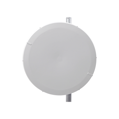 [JRC-29DD-MIMO] Antena Direccional de Alto Rendimiento/ Parábola profunda para mayor aislamiento al ruido / 29 ± 1 dBi / 4.9 - 6.4 GHz / Conectores N-Hembra / Fácil Montaje y Soporte de acero inoxidable / Radomo Incluido
