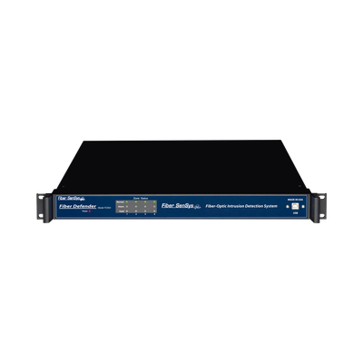 [FD504] Sensor de Seguridad Perimetral por Fibra Óptica Sensitiva / Para Montaje en Rack (19'') / 4 Zonas de Protección/ De 0 hasta 800m