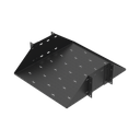 Charola para Soportar Equipos en Rack de 19", Profundidad Ajustable hasta 484 mm. 150 Kg  de Carga, Compatible con Racks de Doble Perforación, 3U