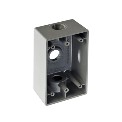 [RR-0281] Caja Condulet FS de 1/2" (12.7 mm) con tres bocas a prueba de intemperie.