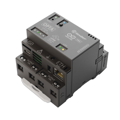 [AFX-00002] Arduino Opta Wifi / Ideal para desarrollos IOT, Industria 4.0, soporta múltiples lenguajes de programación, Ethernet,USB-C,RS-485,WI-FI,Bluetooth