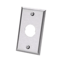 Placa de Pared IndustrialNet?, Para 1 Conector Industrial, de Acero Inoxidable