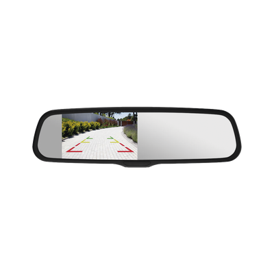 [MR-1000] Espejo retrovisor con Pantalla LCD con atenuación automática cuenta con entradas de video duales