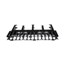 Organizador de Cables Horizontal NetManager de Alta Densidad, Doble (Frontal y Posterior), Para Rack de 19in, 1UR, Color Negro