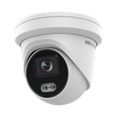 Turret IP 4 Megapixel / Imagen a color 24/7 / Lente 4 mm / Luz Blanca 40 mts / Exterior IP67 / Micrófono Integrado / WDR 120 dB / Audio y Alarma / Onvif / MicroSD