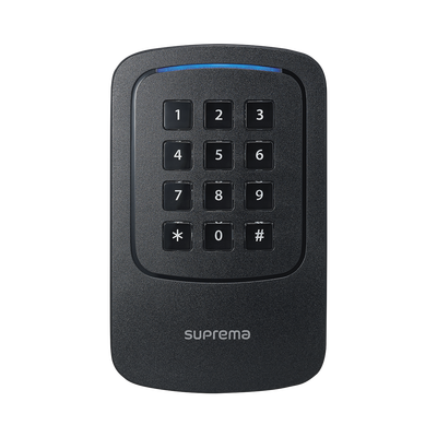 Lector Esclavo de Tarjetas con teclado de uso en exterior,  Multitecnolgia, NFC y Bluetooth