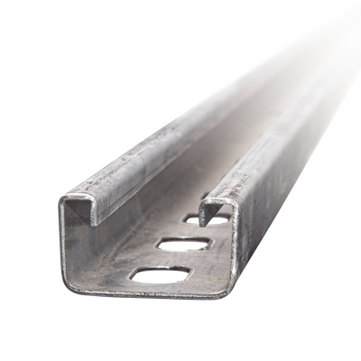 [ANC-UOE-4X2] Unicanal Perforado 4 X 2 cm X 3 m / Calibre 16 / Galv. Electrolítico