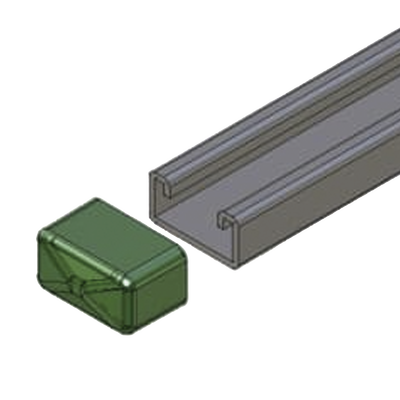 [ANC-HS01] Remate Cuadrado para Unicanal 4X2.