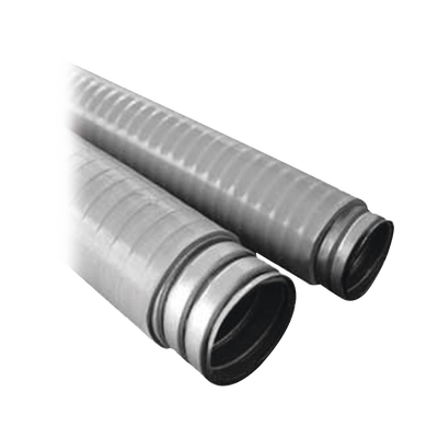 [ANC-COT38] Tubo Flexible tipo Liquidtight de 3/8" (9.5 mm). Acero + Forro PVC. Rollo de 50 Metros.