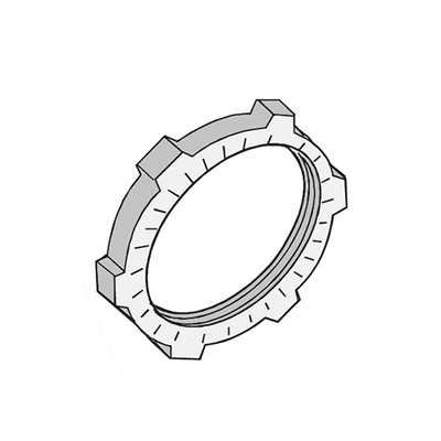 [ANC-CT34] Contratuerca Metálica Zamac de 3/4" (19 mm)