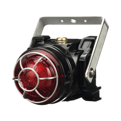 [GLEDACTR] Luz LED de la serie global, para ubicaciónes peligrosas, UL y cUL CID2, 120-240 Vca, montaje en U Ex d, rojo