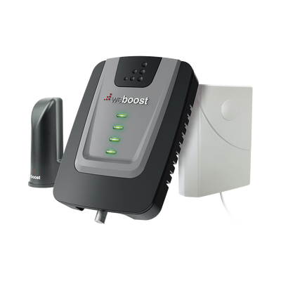 [532-120] KIT de Amplificador de Señal Celular Home Room, especial para Datos 4G LTE, 3G y Voz. Mejora la señal en áreas de hasta 140 metros cuadrados.