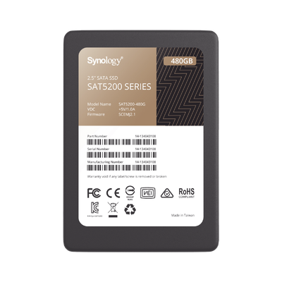 [SAT5200480G] 480 GB SSD , diseñada para Synology NAS