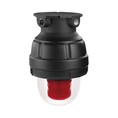 [27XST-120-R] Luz estroboscopica a prueba de explosiones ideal para ubicaciones peligrosas, 120Vca, rojo, montaje no incluido