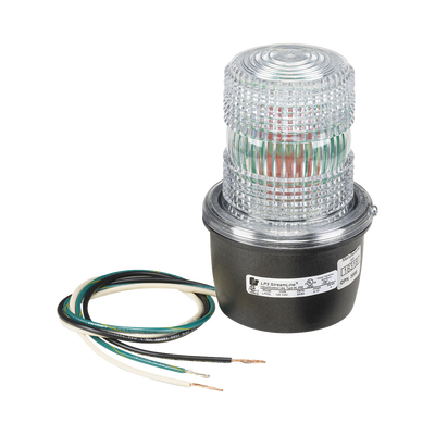 [LP3TL-120-C] Luz de advertencia LED serie Streamline, 120 Vca, montaje tipo T, claro