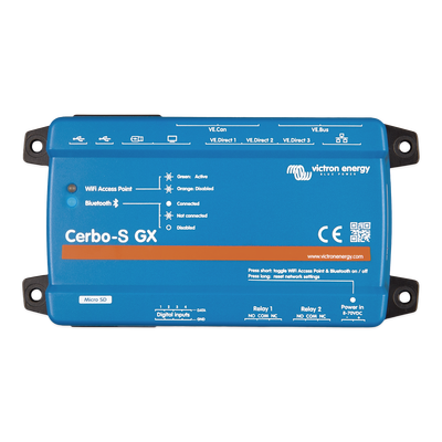 [CERBOSGX] Cerbo-S GX / Centro de comunicaciones / Monitoreo Remoto para Sistemas Victron