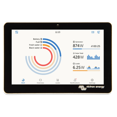 GX TOUCH 50 / Pantalla para CERBO S GX / Monitoreo Remoto para Sistemas Victron