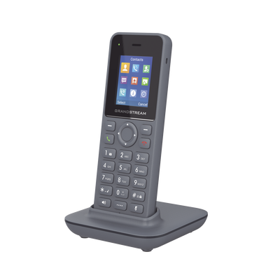 [DP725] Teléfono Inalámbrico DECT HD, Hasta 20 cuentas SIP por sistema, Conferencia de audio de 3 vías, Audio HD