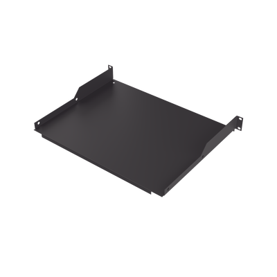 [SCH-34-1U] Charola para Soportar Equipos en Rack de 19 in, Profundidad de 34 cm, Color Negro, 1U