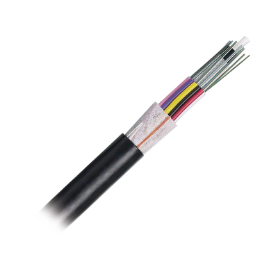 Cable de Fibra Óptica de 24 Hilos, OSP (Planta Externa), No Armada (Dieléctrica), 250um, Monomodo OS2, Precio Por Metro