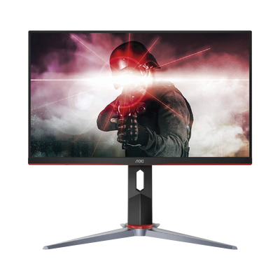 [27G2] Monitor 27" GAMING Backlight-LED IPS, Resolución 1920 x 1080p 144Hz, con Entradas de Video VGA / HDMI / DISPLAYPORT .  Bisel Ultra Delgado. Compatible con VESA