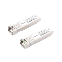 Transceptores Ópticos Bidireccionales SFP+ (Mini-Gbic) / Monomodo 1270 & 1330 nm / 10 Gbps / 1000BASE-BX / Conector LC/UPC Simplex / DDM / Hasta 40 km / 2 Piezas