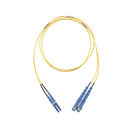 Jumper de Fibra Optica Monomodo 9/125 OS2, LC-SC Duplex, OFNR (Riser), Color Amarillo, 5 Metros (16.40 Pies)