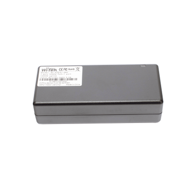 [WI-POE51-48V] Inyector PoE 30W / PoE 802.3 af/at / 48V / Conexión plug and play / Alcance de hasta 100 metros / Aplicaciones CCTV