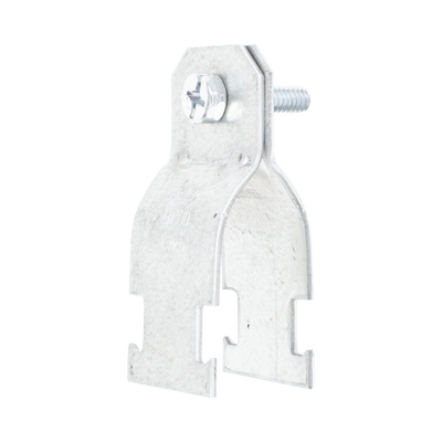 [ANC-AE-100] Abrazadera Unicanal para Conduit Pared Gruesa y  PVC de 1" (25 mm).