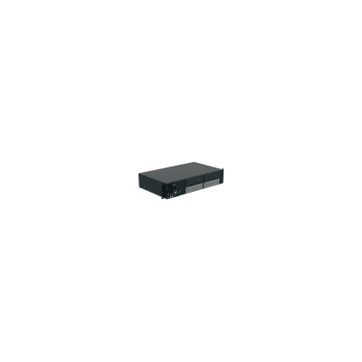 [P16D12M] PDU Monitoreable (MI) para Distribución de Energía, Enchufe de Entrada NEMA L5-30P, Con 16 Salidas 5-20R, Horizontal 19 in, 120 Vca, 30 Amp, 2 UR