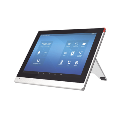 [I56A] Monitor IP/SIP para interior con Android, Wi-Fi, pantalla táctil de 10.1", audio de 2 vías, PoE, 8 interfaces de entrada de alarma.