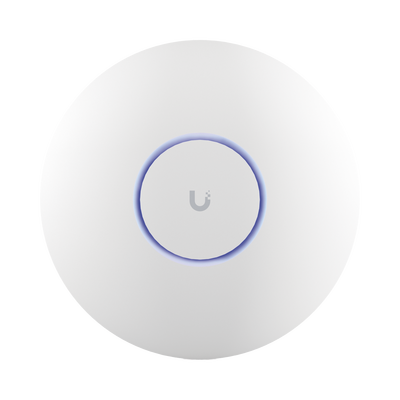 [U7-PRO] Access Point UniFi WiFi 7 Pro / Soporta 6 GHz / para Interior en Techo o Pared / 6 streams / MU-MIMO 2x2 en cada banda (2.4/5/6 GHz) / Multi-Link Operation /  Puerto 2.5 GbE. NO incluye POE+