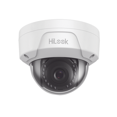 [IPC-D121H(C)] HiLook Series / Domo IP 2 Megapixel / 30 mts IR / Exterior IP67 / IK10 / dWDR / PoE / Lente 2.8 mm / Onvif