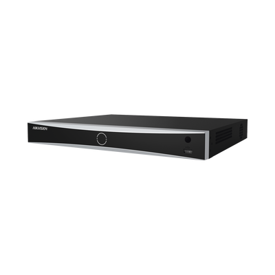 [IDS-7616NXI-I2/16P/X(C)] NVR 12 Megapixel (4K) / Reconocimiento Facial / 16 Canales IP / 16 Puertos PoE+ / 2 Bahías de Disco Duro / Filtro de Falsas Alarmas / Detección de Cuerpo Humano y Vehículos / Time Lapse